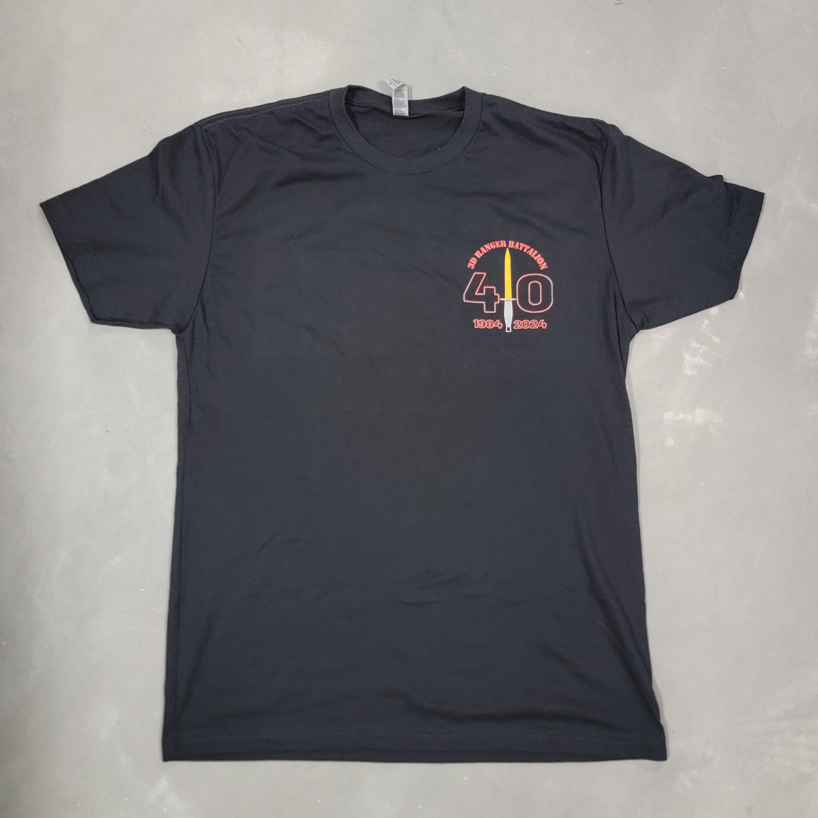 3d Ranger Bn 40th Anniversary Shirt – Scroll Factory