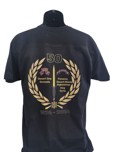 1st Ranger Bn 50th Anniversary Shirt