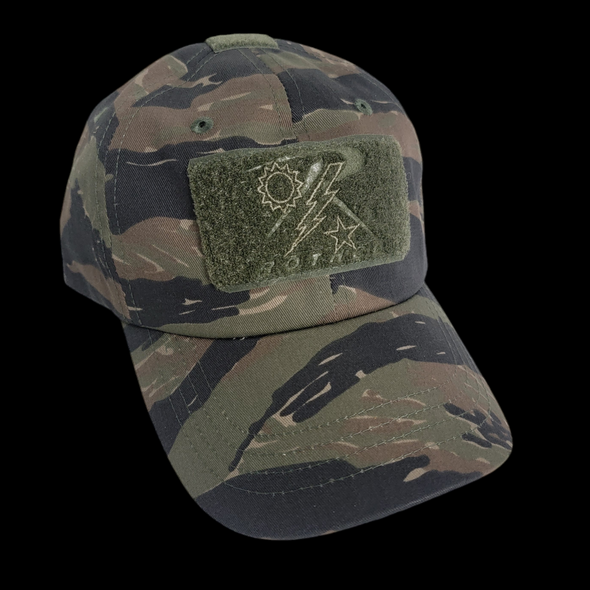 Tiger Stripes Camo 75th DUI Outline Operator Cap