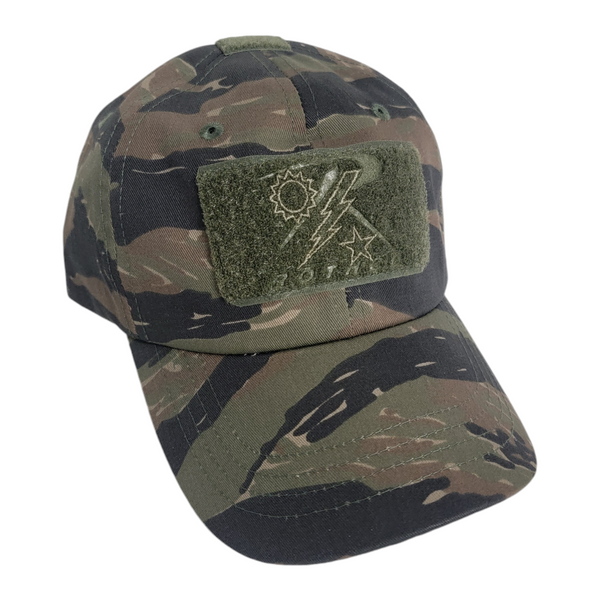 Tiger Stripes Camo 75th DUI Outline Operator Cap