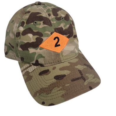 2d Bn Diamond Multicam Decky Cap