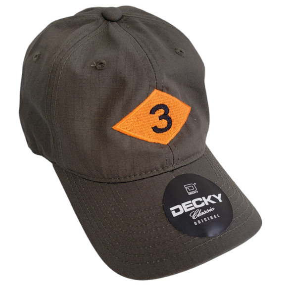 Hat - 3 Diamond Decky Cap